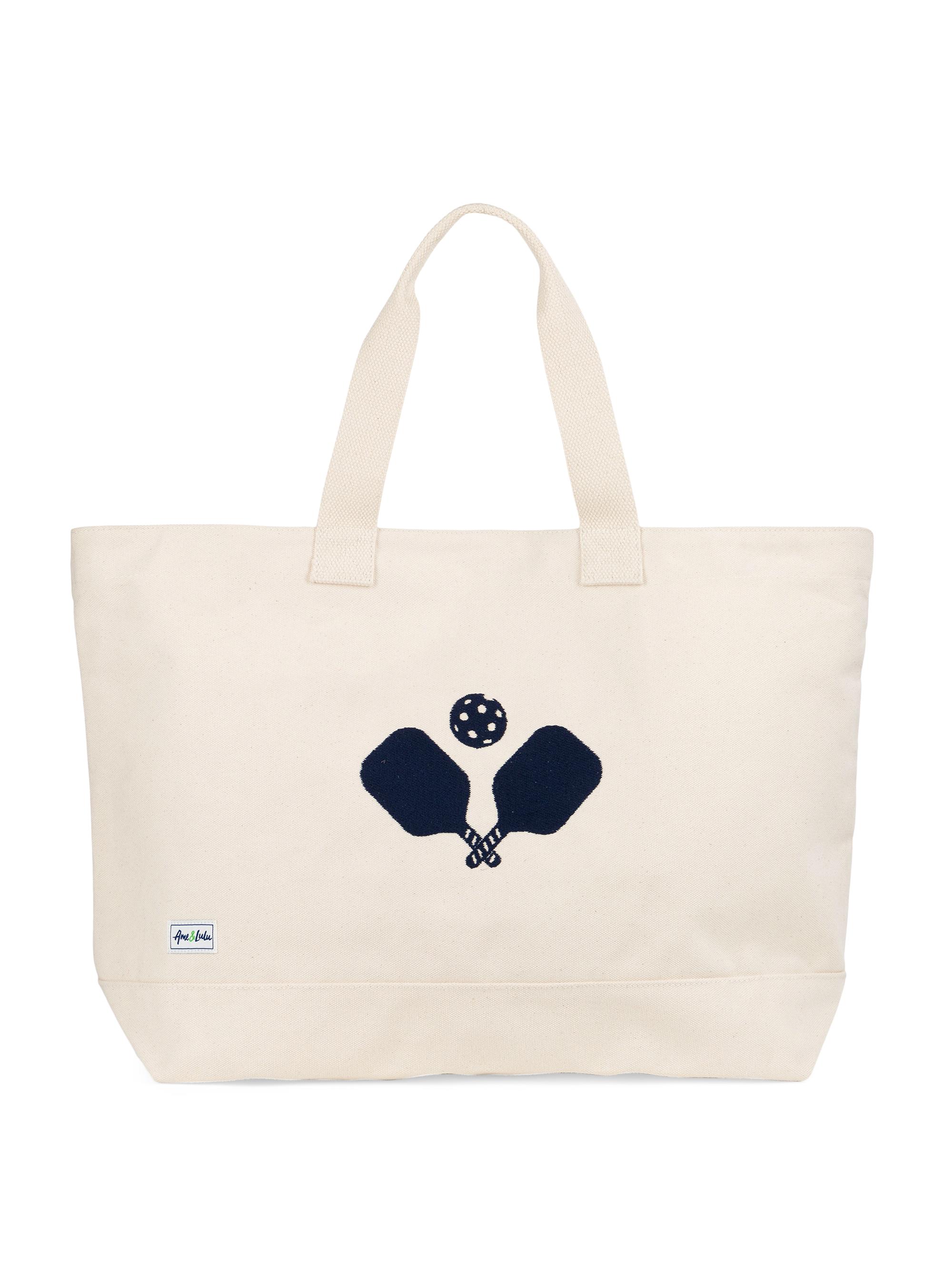 Ame & Lulu Country Club Tote Bag - Cream