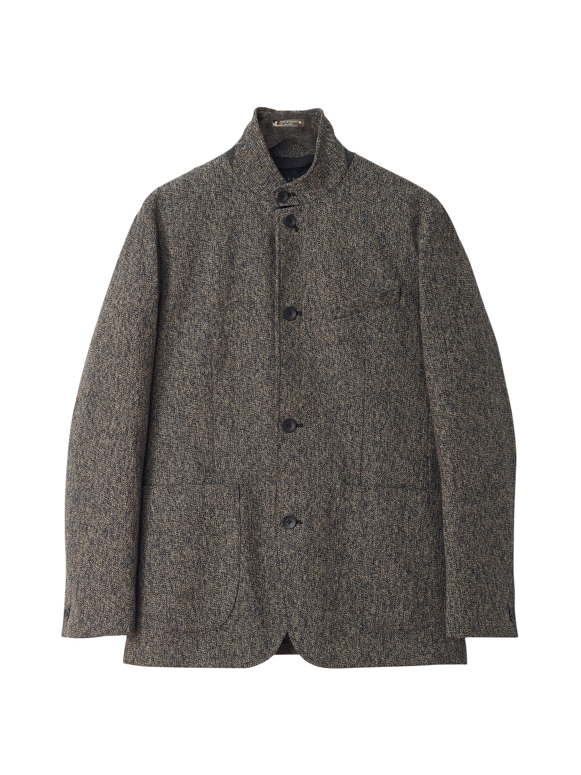 rag & bone Men's Parker Cotton Blazer - Navy Melage