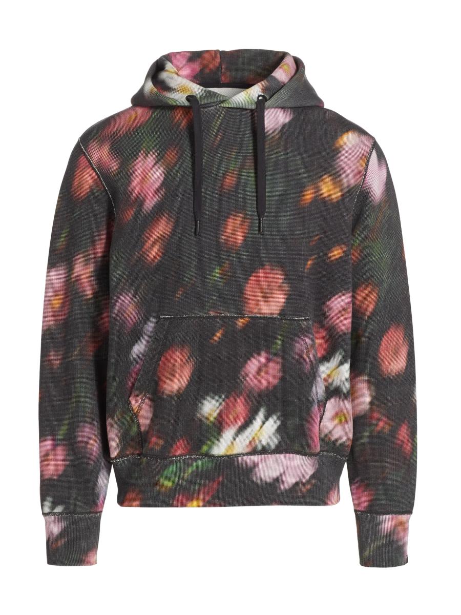 rag & bone Floral Cotton Relaxed-Fit Hoodie | Saks Fifth Avenue