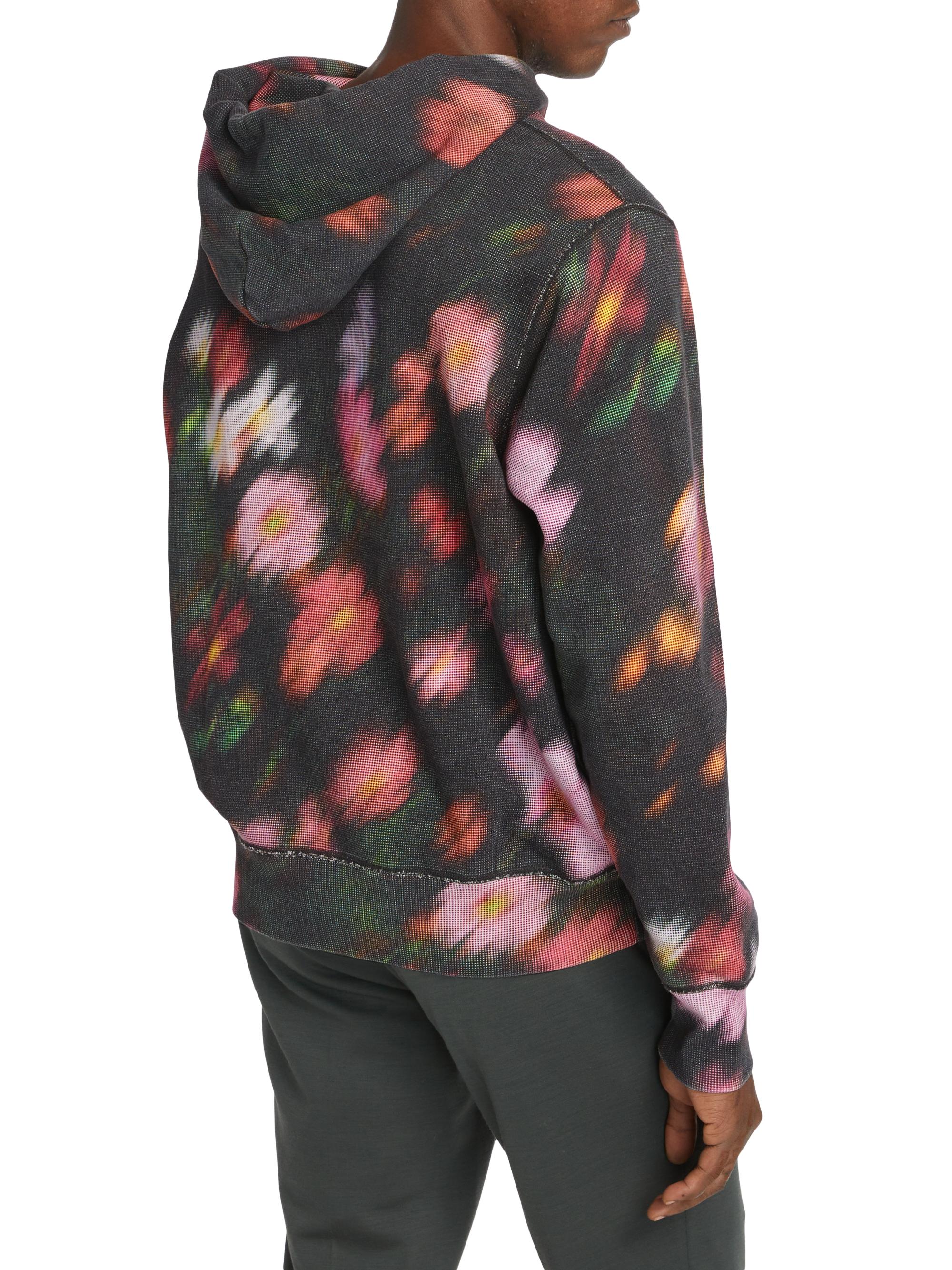 rag & bone Floral Cotton Relaxed-Fit Hoodie | Saks Fifth Avenue