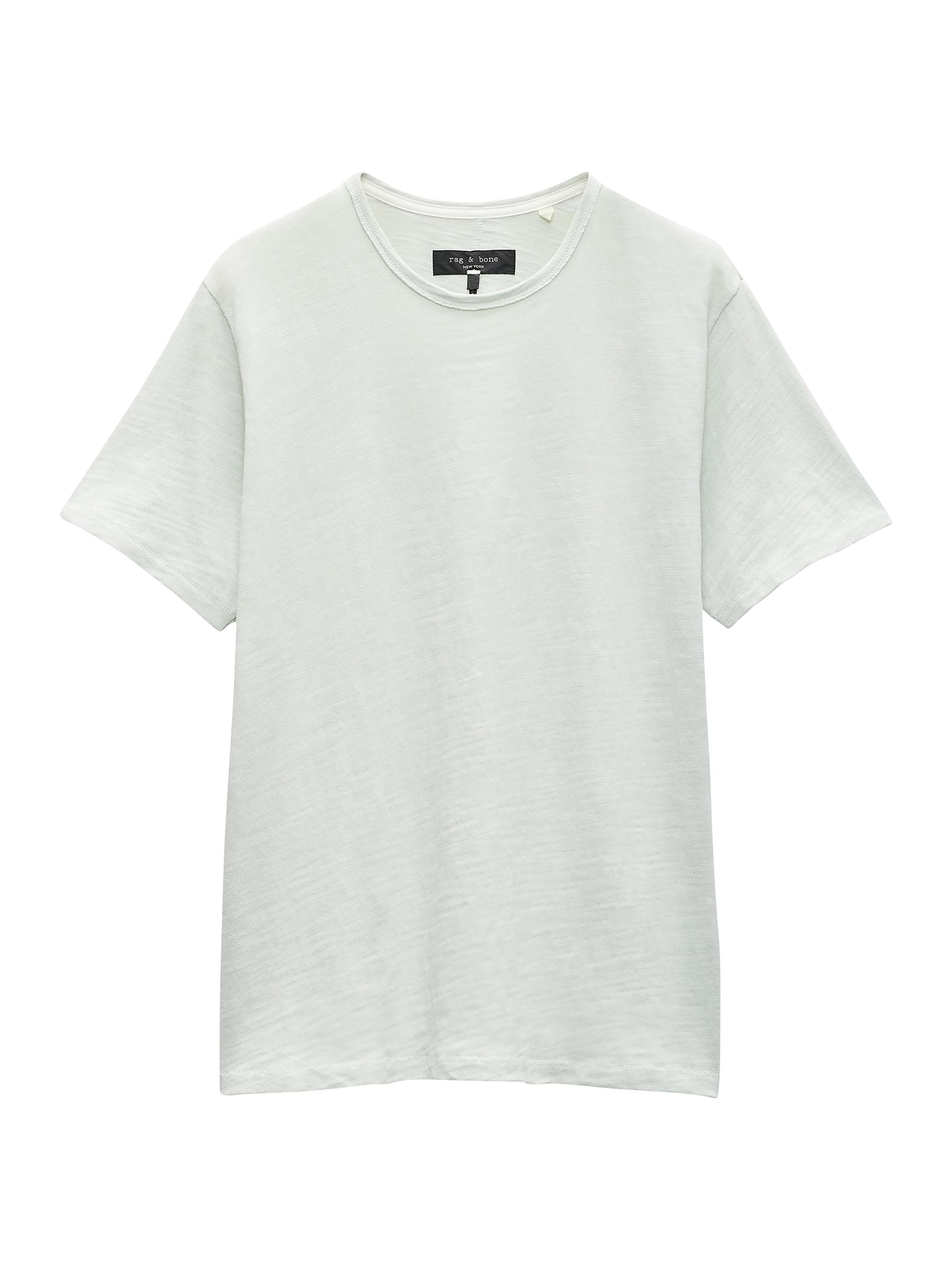 rag & bone Men's Classic Flame T-Shirt - Light Teal