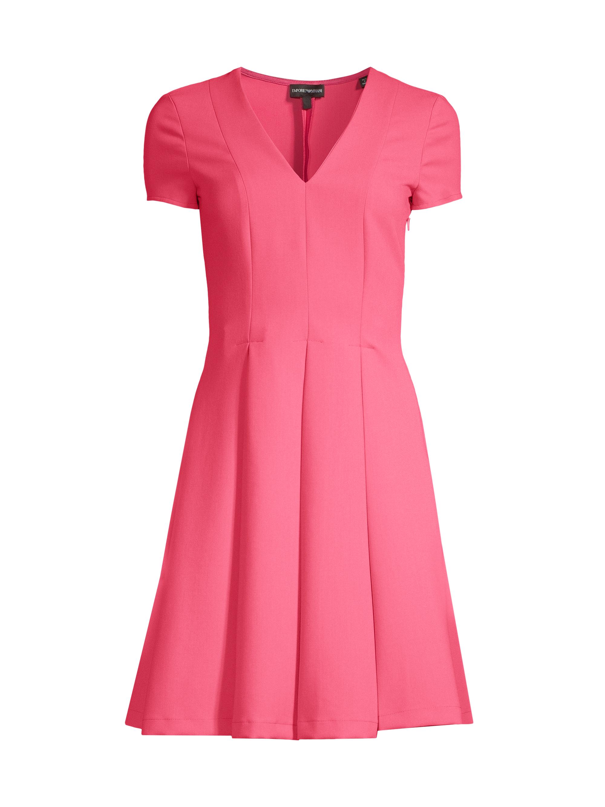 Emporio Armani Women's Emma Pleated Minidress - Pink