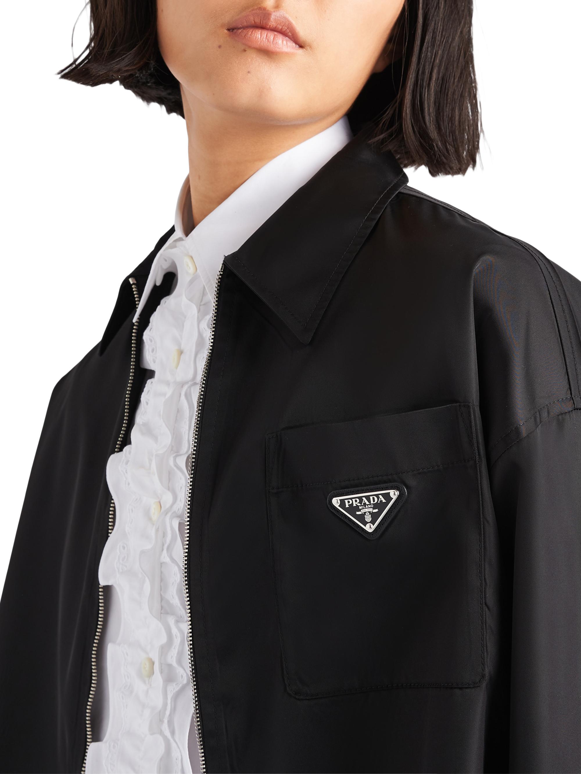 ジャケット・アウター prada nyron soutien collar coat ジャケット