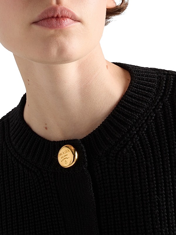 Shop Prada Wool Cardigan | Saks Fifth Avenue Shop Prada Wool Cardigan | Saks Fifth Avenue