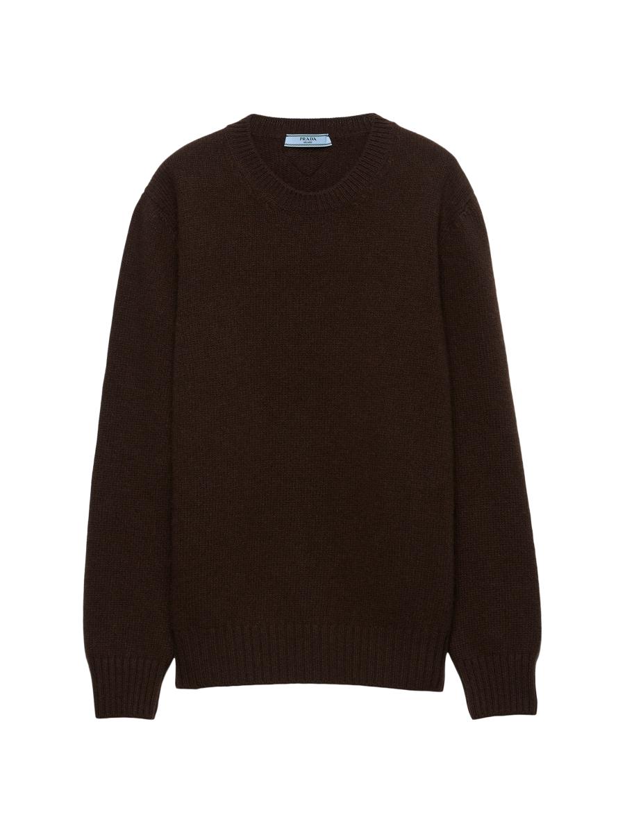 Prada Wool and Cashmere Crew-Neck Sweater | Saks Fifth Avenue