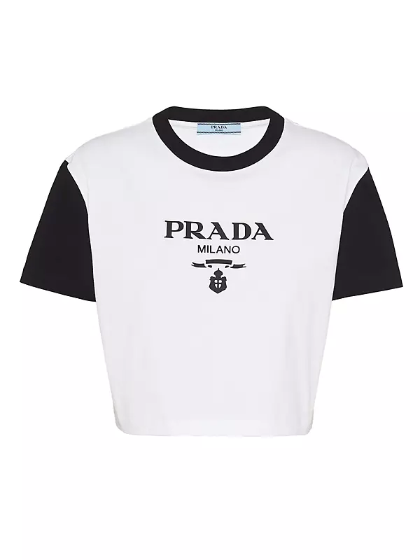 Shop Prada Jersey T-Shirt