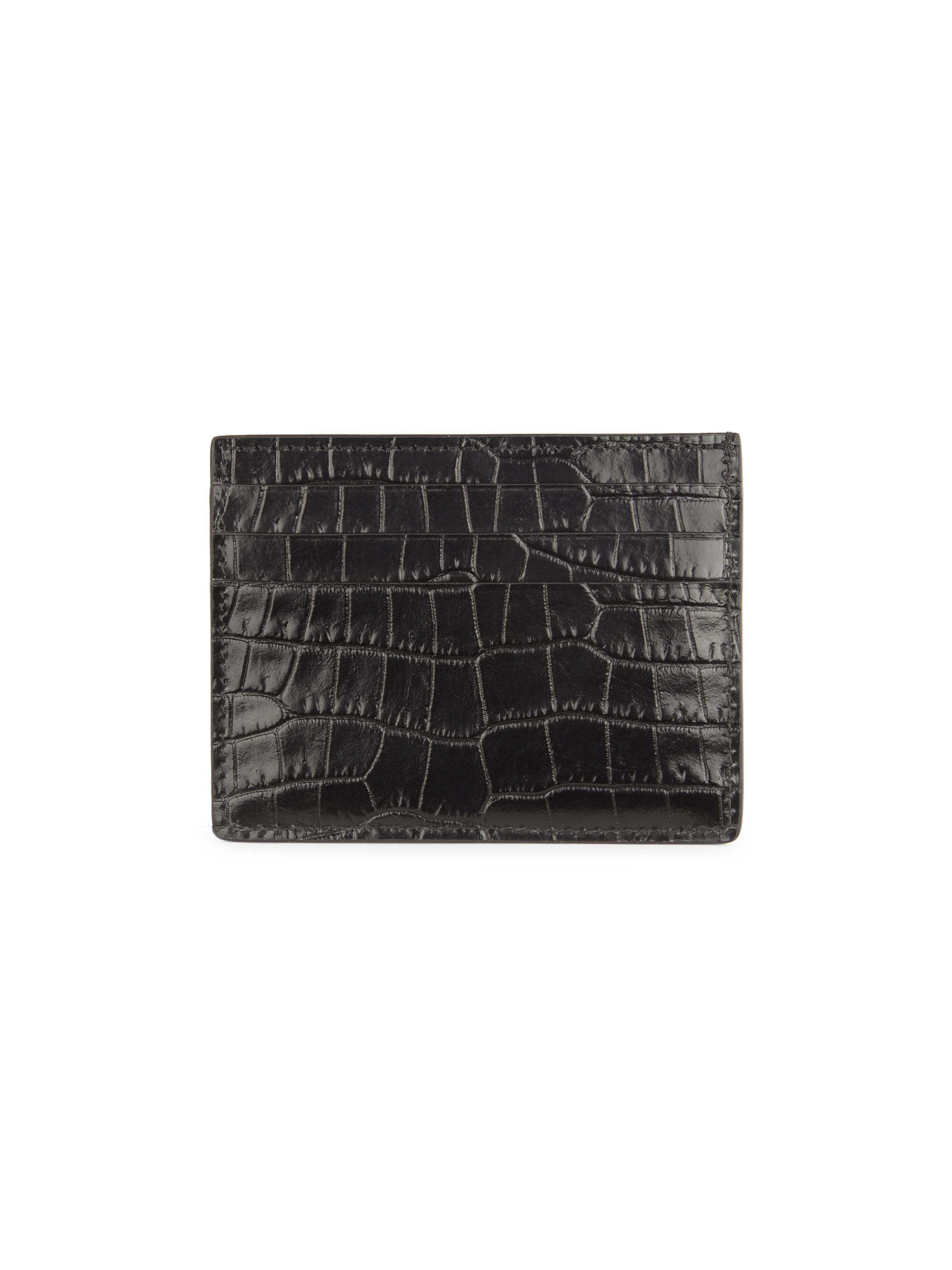 TOM FORD Leather Card Holder | Saks Fifth Avenue