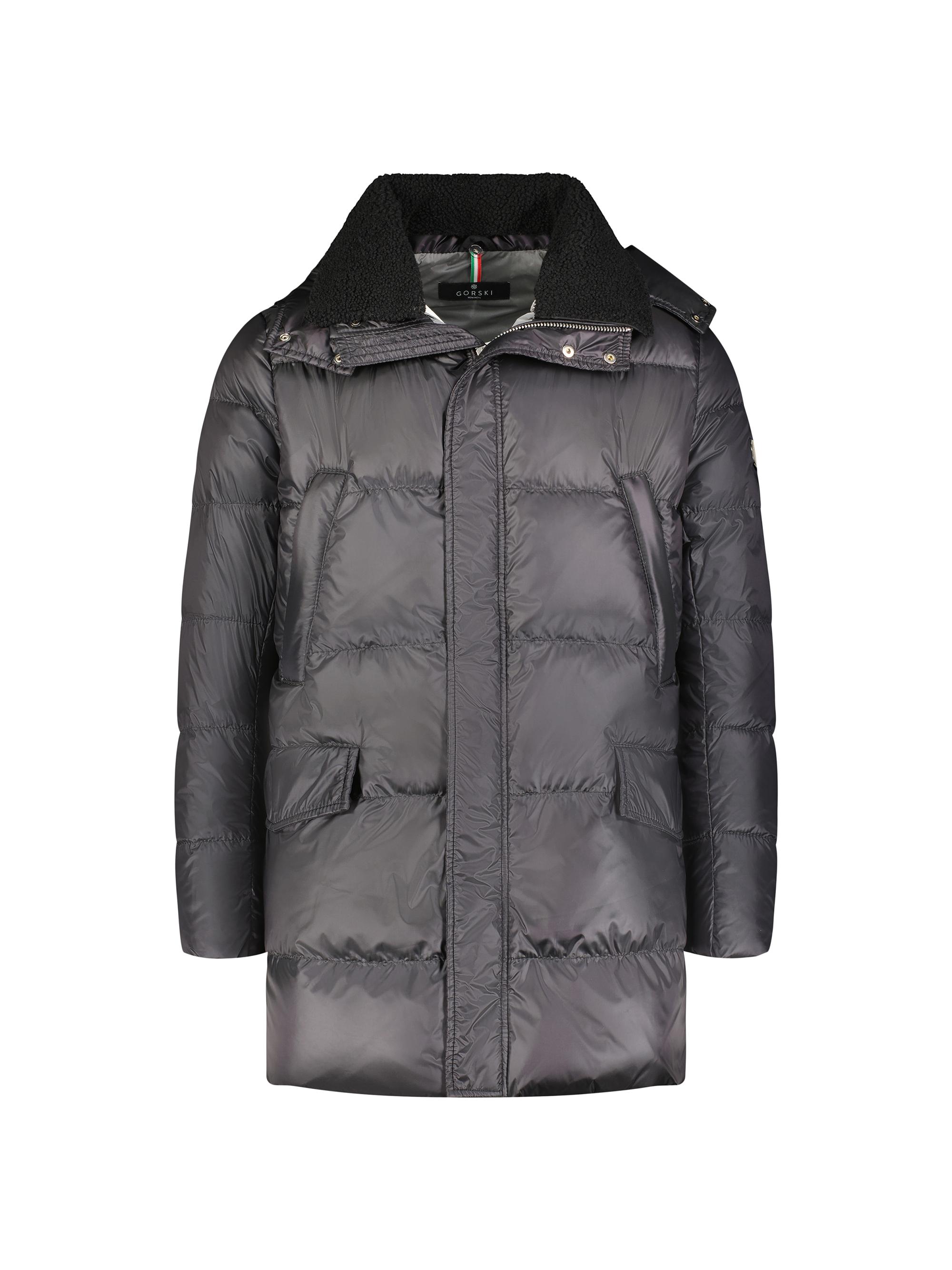 Gorski Men's Apres-Ski Parka Jacket - Black