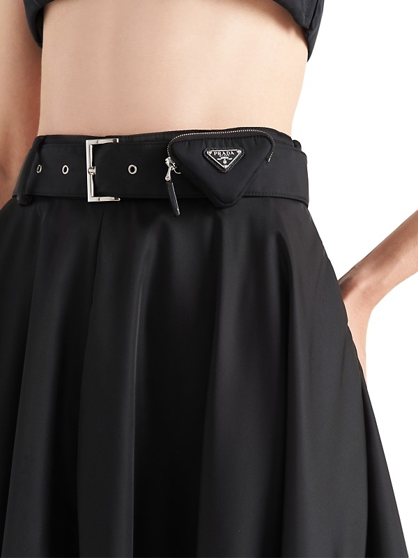 Shop Prada Full Re-Nylon Skirt | Saks Fifth Avenue Shop Prada Full Re-Nylon Skirt | Saks Fifth Avenue