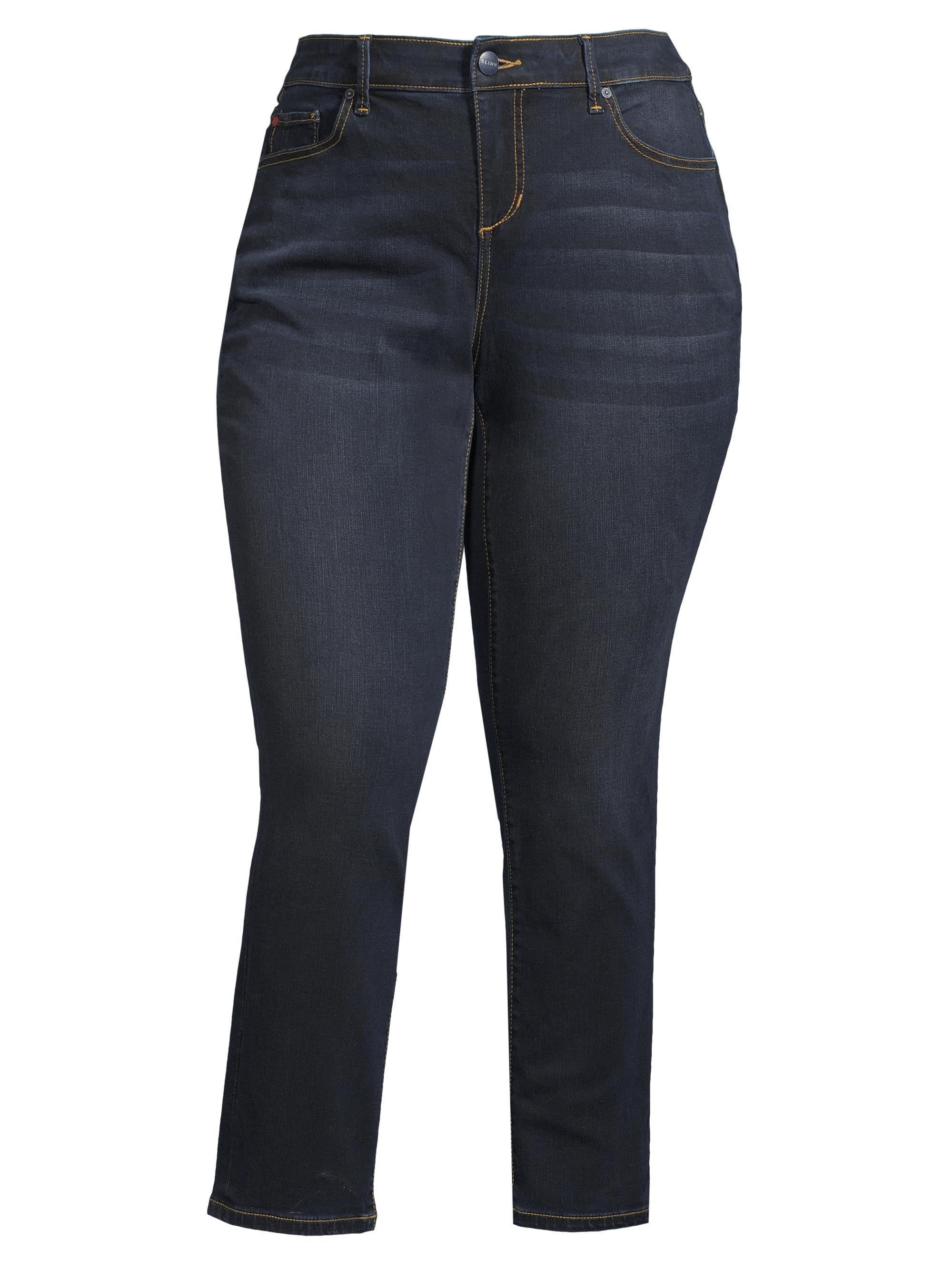 Slink Jeans Women's Daphne Mid-Rise Slim Jeans - Daphne