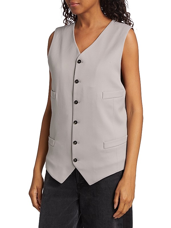 Shop MM6 Maison Margiela Tie-Back Vest | Saks Fifth Avenue Shop MM6 Maison Margiela Tie-Back Vest | Saks Fifth Avenue