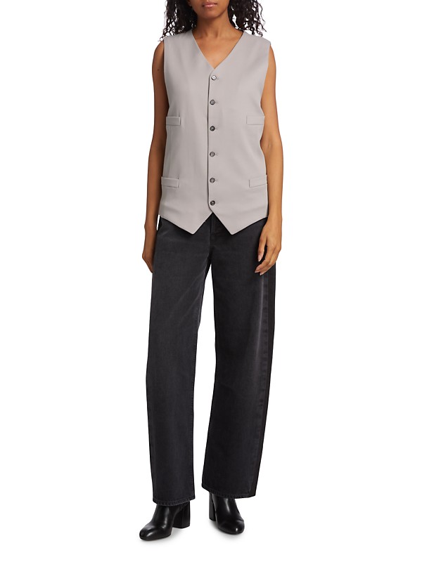 Shop MM6 Maison Margiela Tie-Back Vest | Saks Fifth Avenue Shop MM6 Maison Margiela Tie-Back Vest | Saks Fifth Avenue