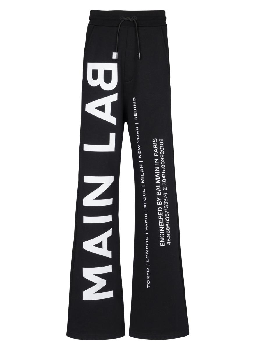 Balmain Main Lab Logo Loose Sweatpants | Saks Fifth Avenue