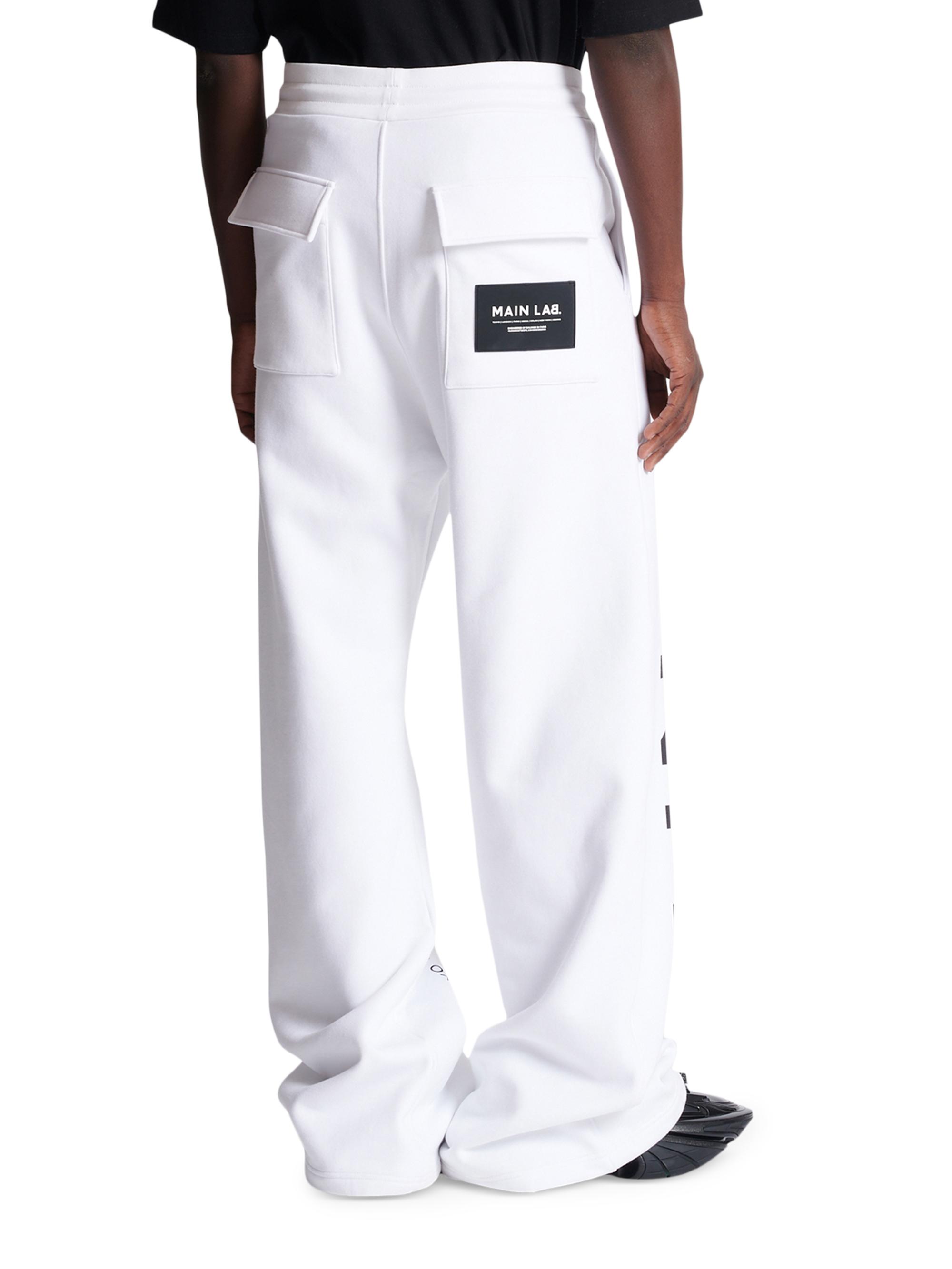 Balmain Main Lab Logo Loose Sweatpants | Saks Fifth Avenue