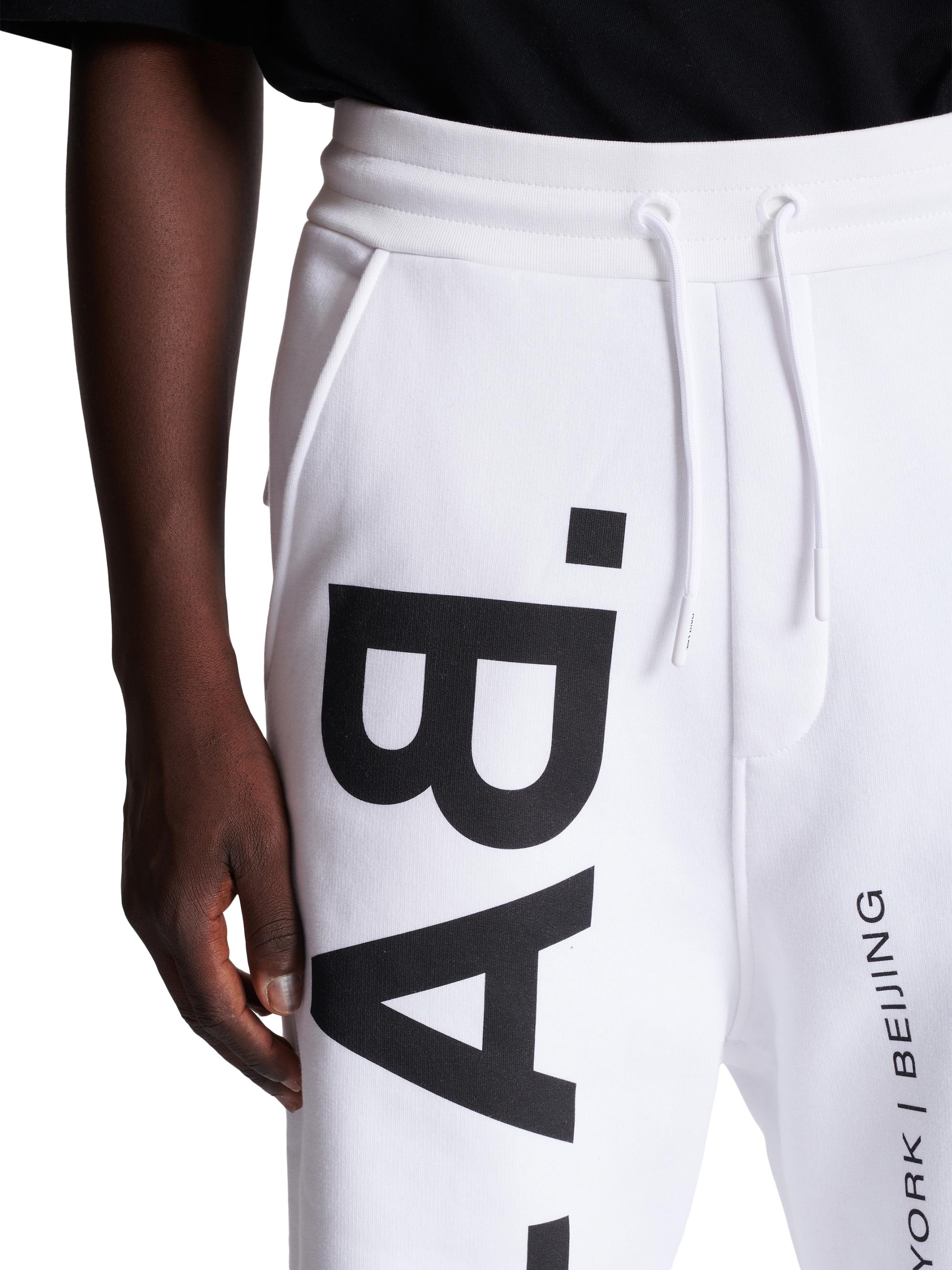 Balmain Main Lab Logo Loose Sweatpants | Saks Fifth Avenue