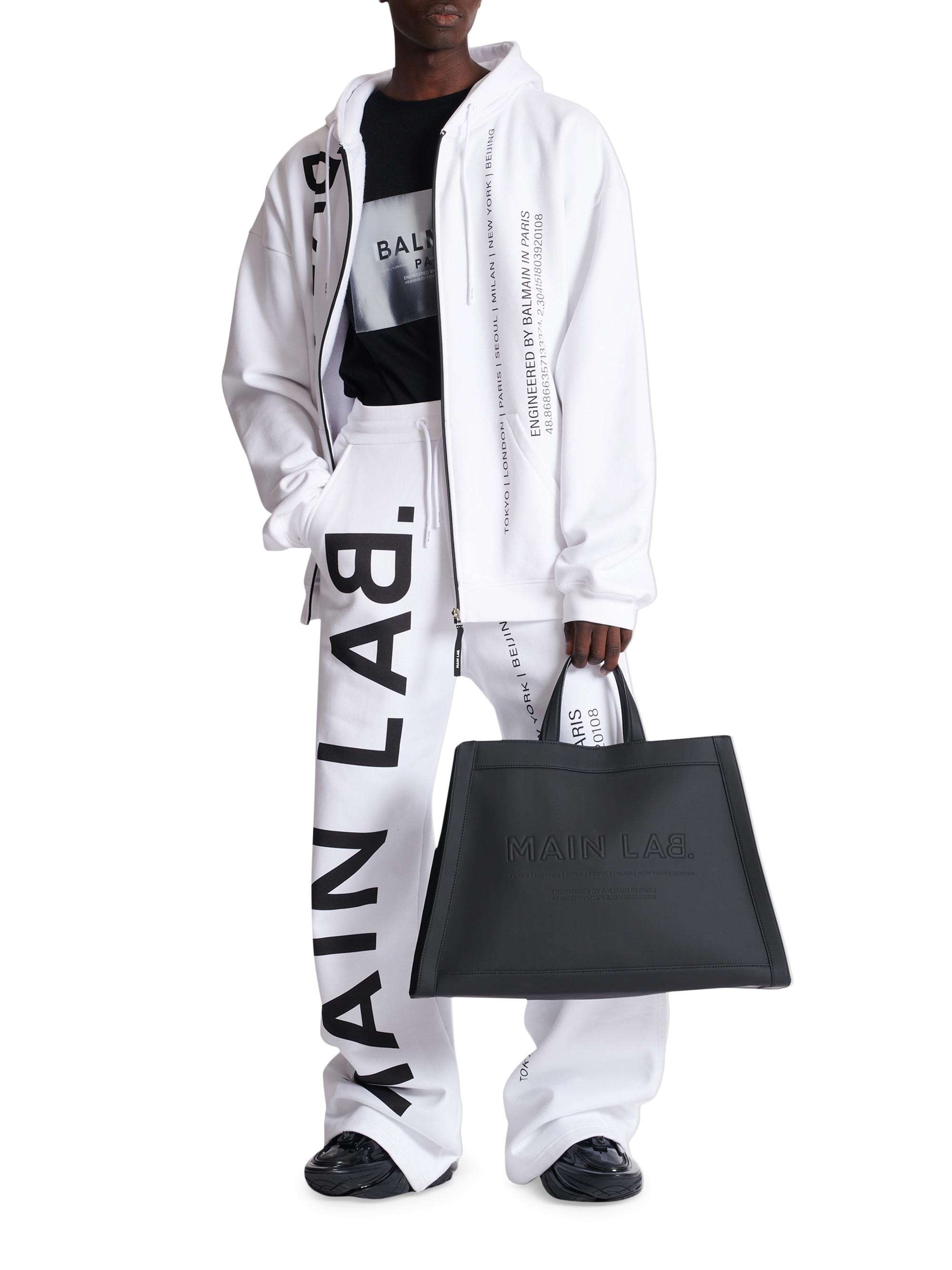 Balmain Main Lab Logo Loose Sweatpants | Saks Fifth Avenue
