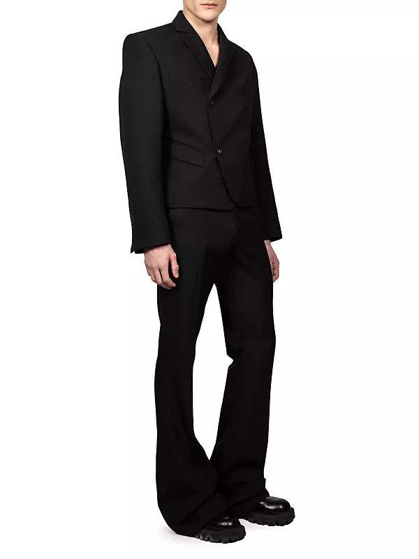 Shop Egonlab Wool Boxy Two-Button Blazer | Saks Fifth Avenue Shop Egonlab Wool Boxy Two-Button Blazer | Saks Fifth Avenue