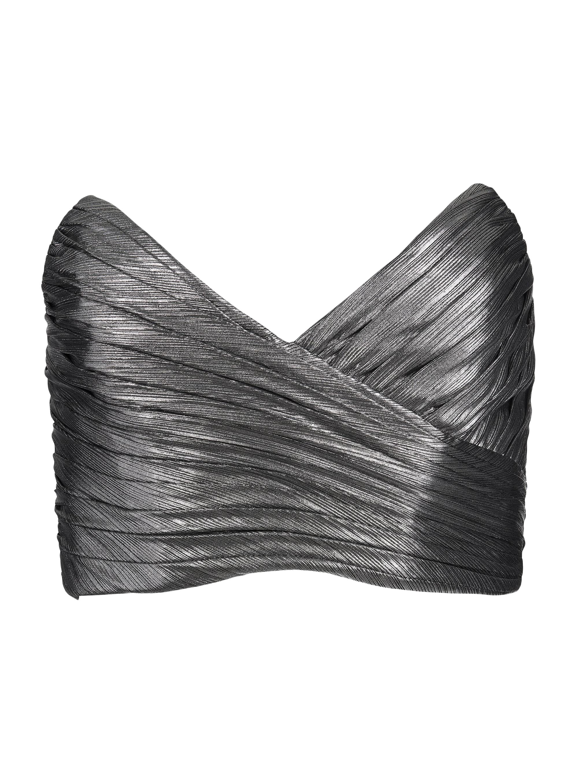 Retrofête Women's Sophia Top - Gunmetal