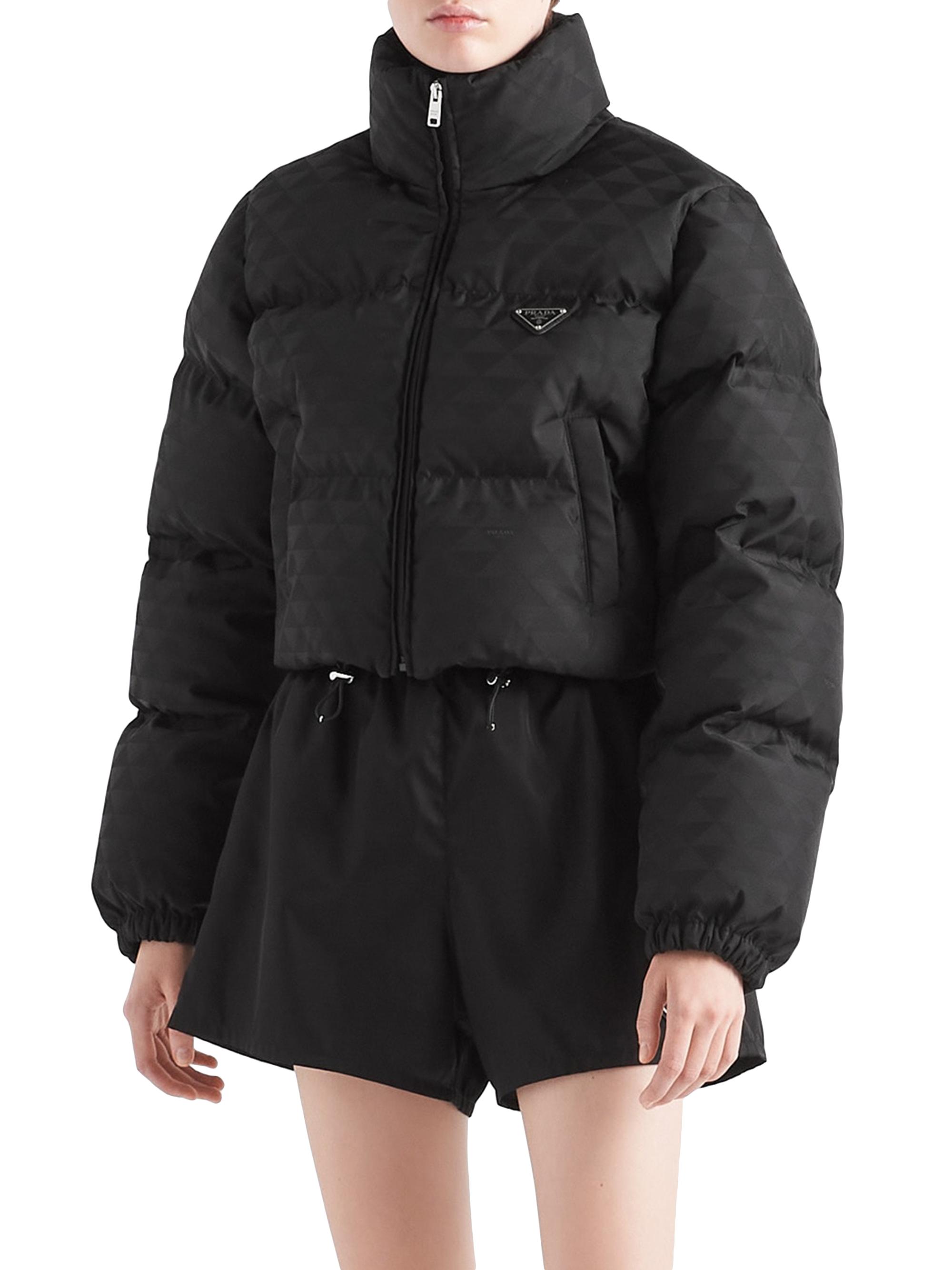 ゴ*ン様 PRADA black nylon half coat archive ゴ*ン様 PRADA black nylon half coat archive ゴ*ン様 PRADA black