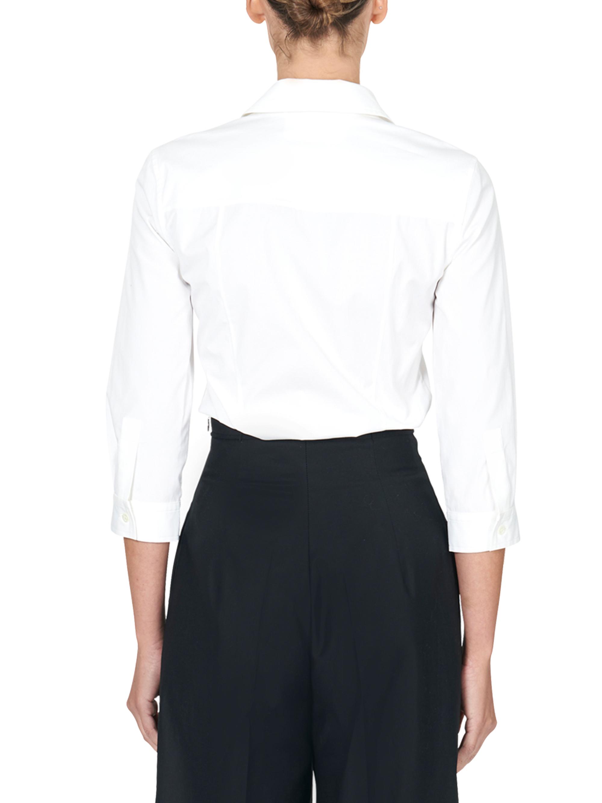 Shop Carolina Herrera Embroidered Floral Shirt | Saks Fifth Avenue