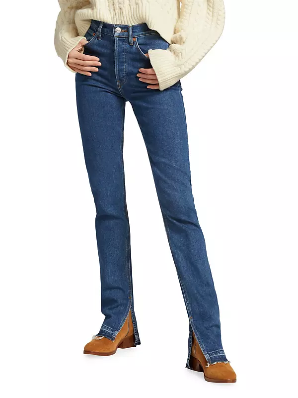 Shop Re/done Jeans Skinny Bootcut Fifth | 70s Stretch High-Rise Avenue Saks