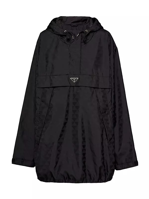 Shop Prada Printed Nylon Blouson Jacket | Saks Fifth Avenue