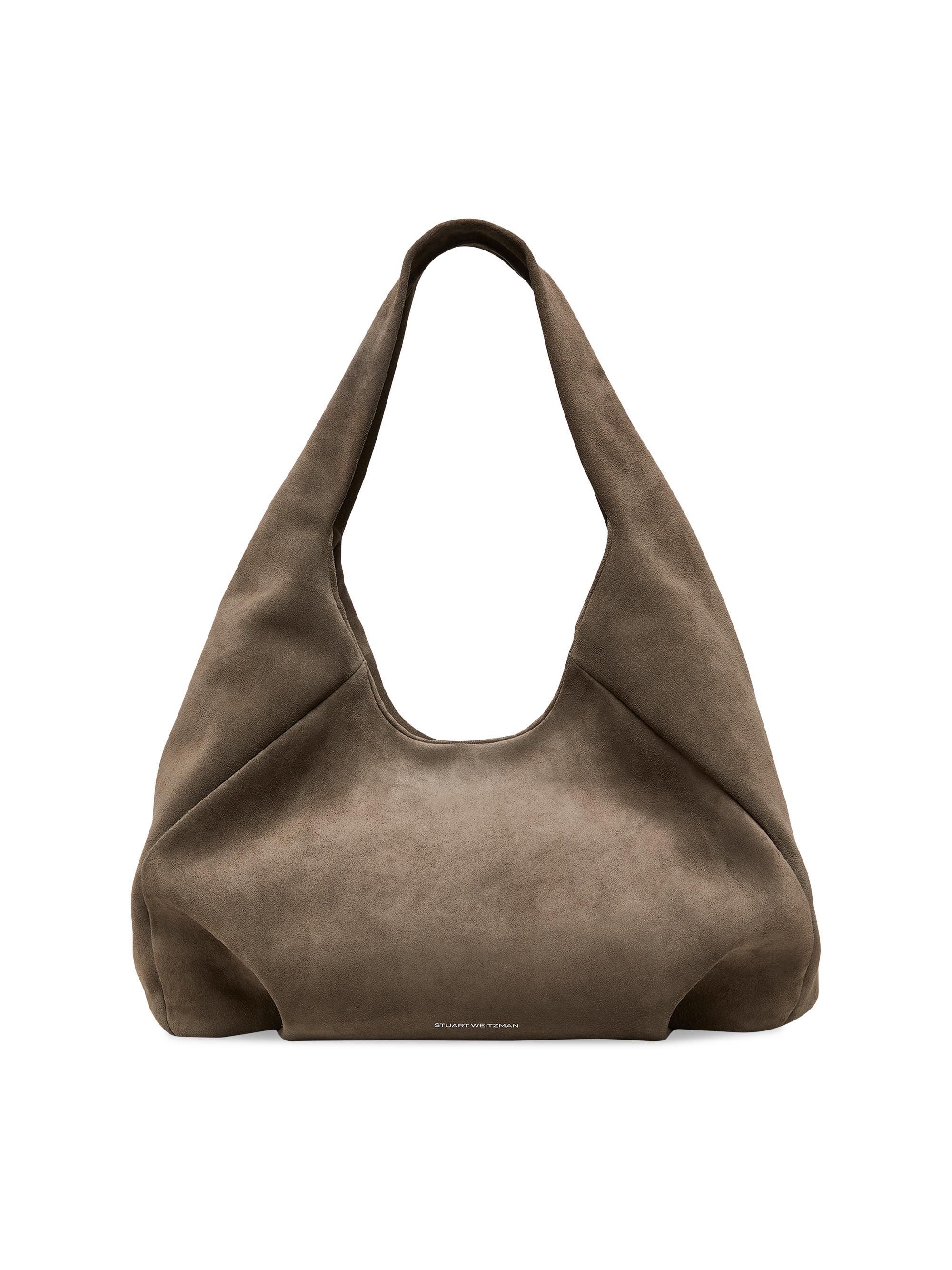 Stuart Weitzman Women's The Moda Hobo Bag - Charcoal