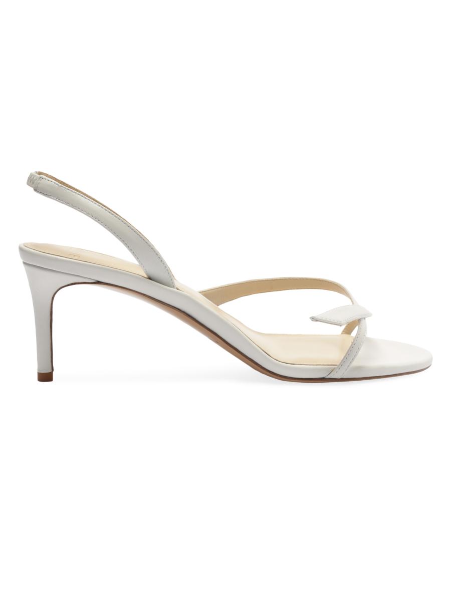 Alexandre Birman アレクサンドレバーマン　ストラップサンダル Alexandre Birman Jade Metallic Leather Sandals | Saks Fifth
