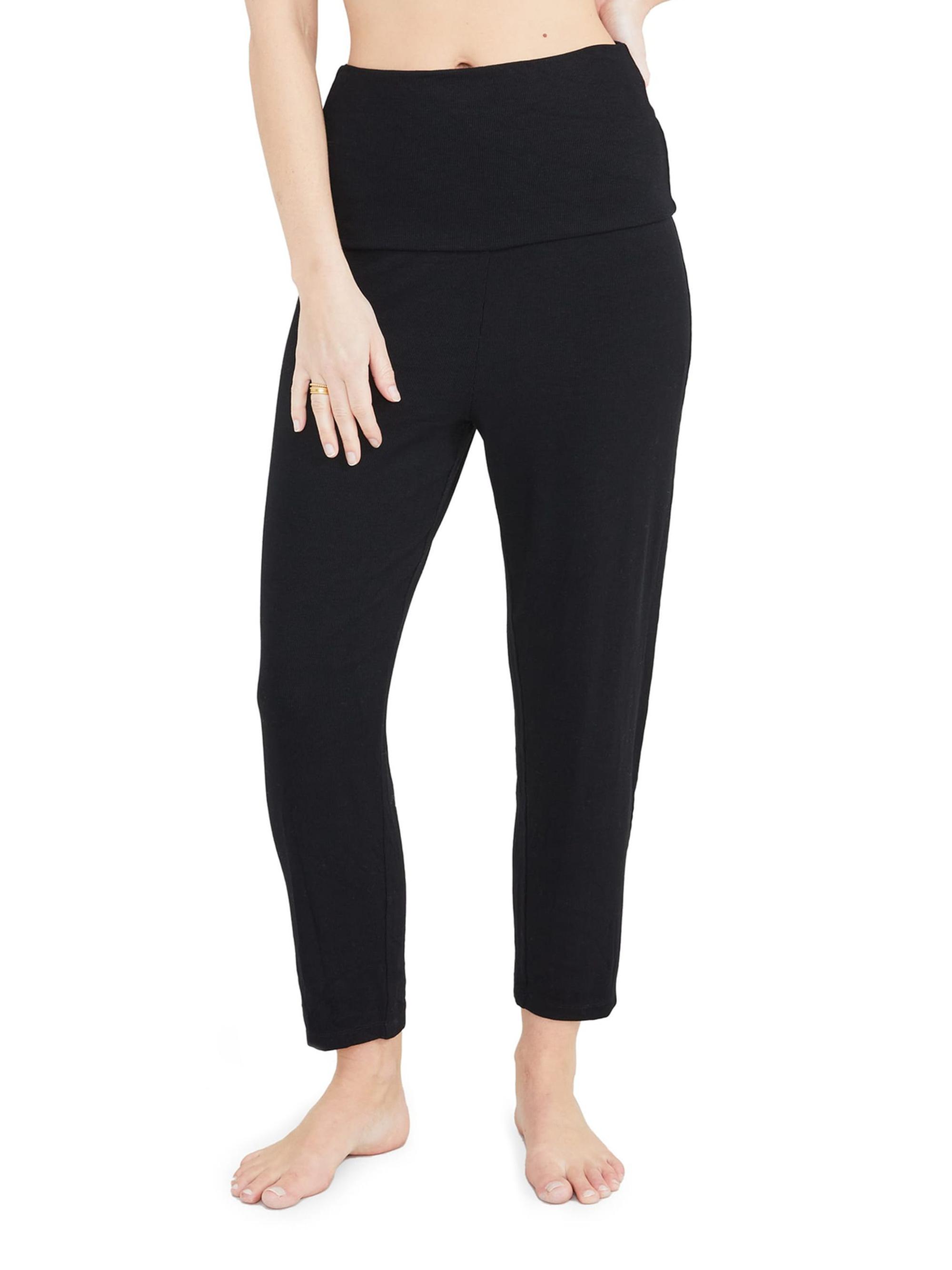 Hatch Women's The Over-Under Bump Maternity Lounge Sweatpants - Black