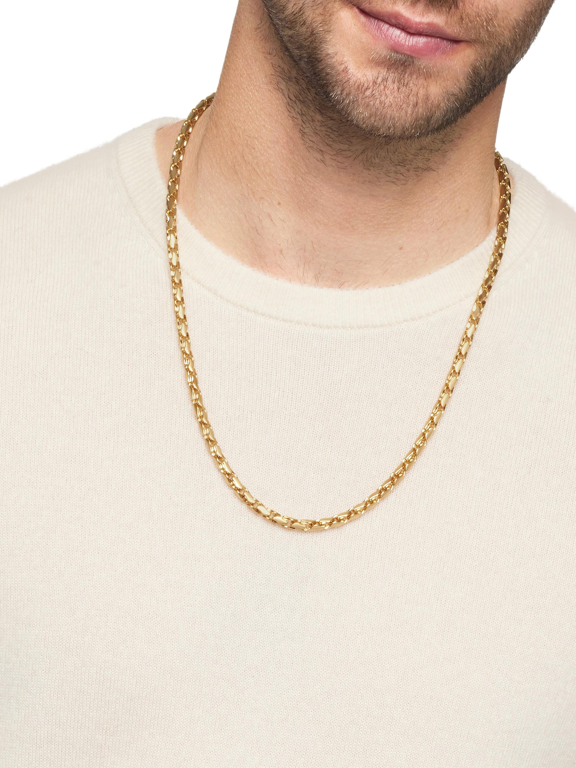 Mm David Yurman Gold Box Chain Necklace Gold Chain 24k David