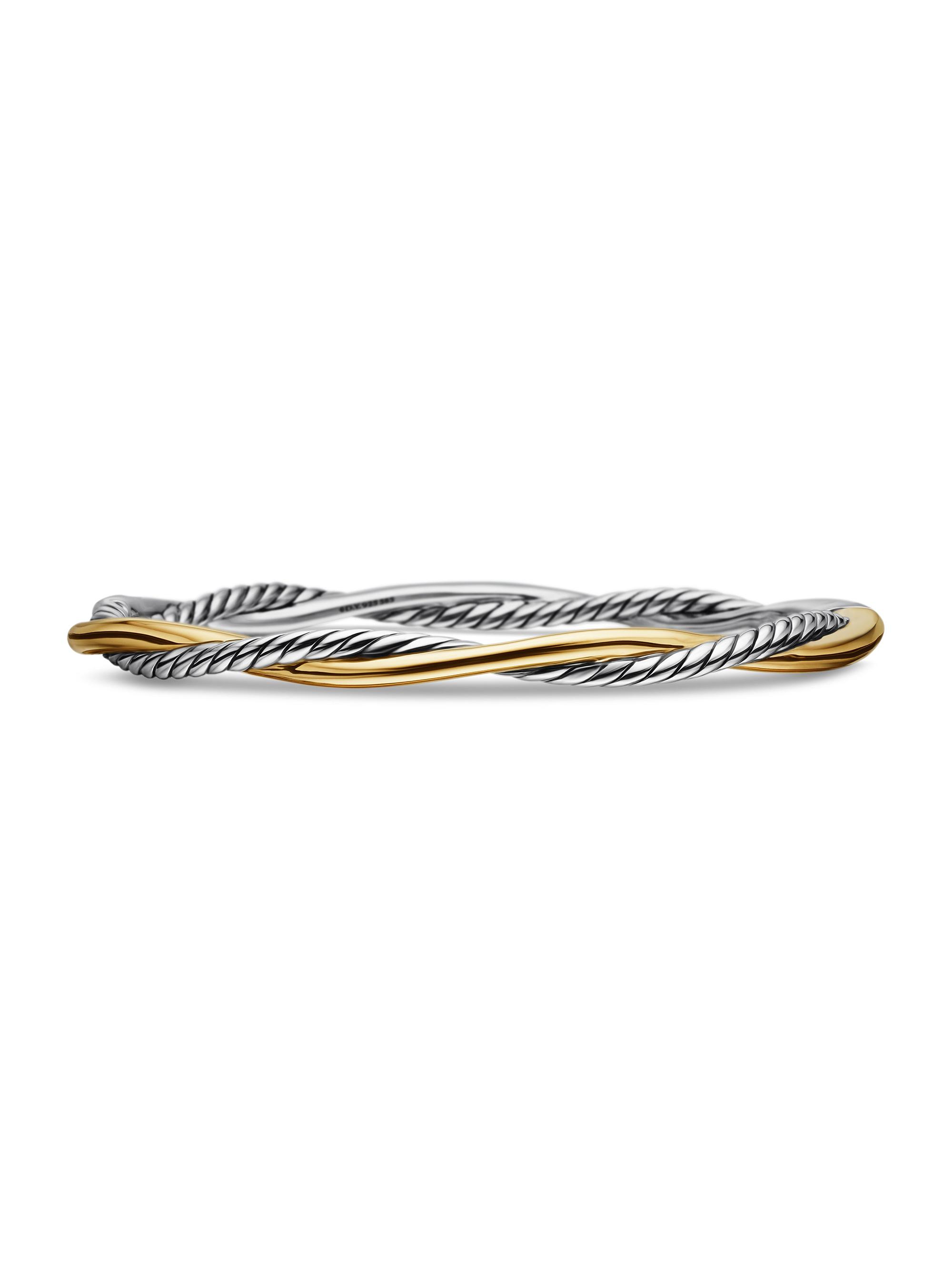 David Yurman Women's Petite Infinity Bracelet in Sterling Silver - Silver