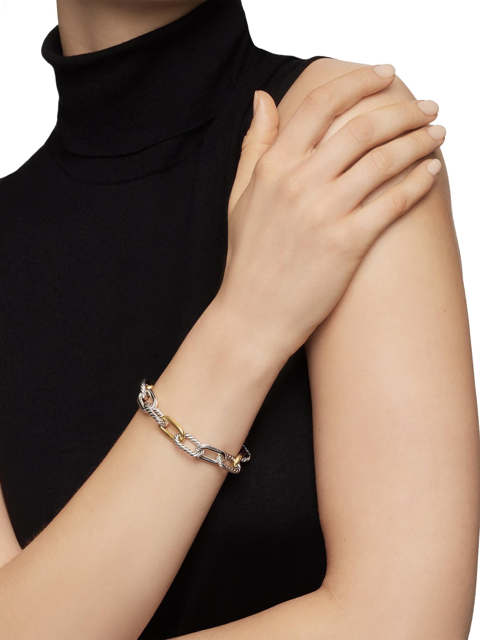 David Yurman Women's DY Madison Chain Bracelet in Sterling Silver - Silver