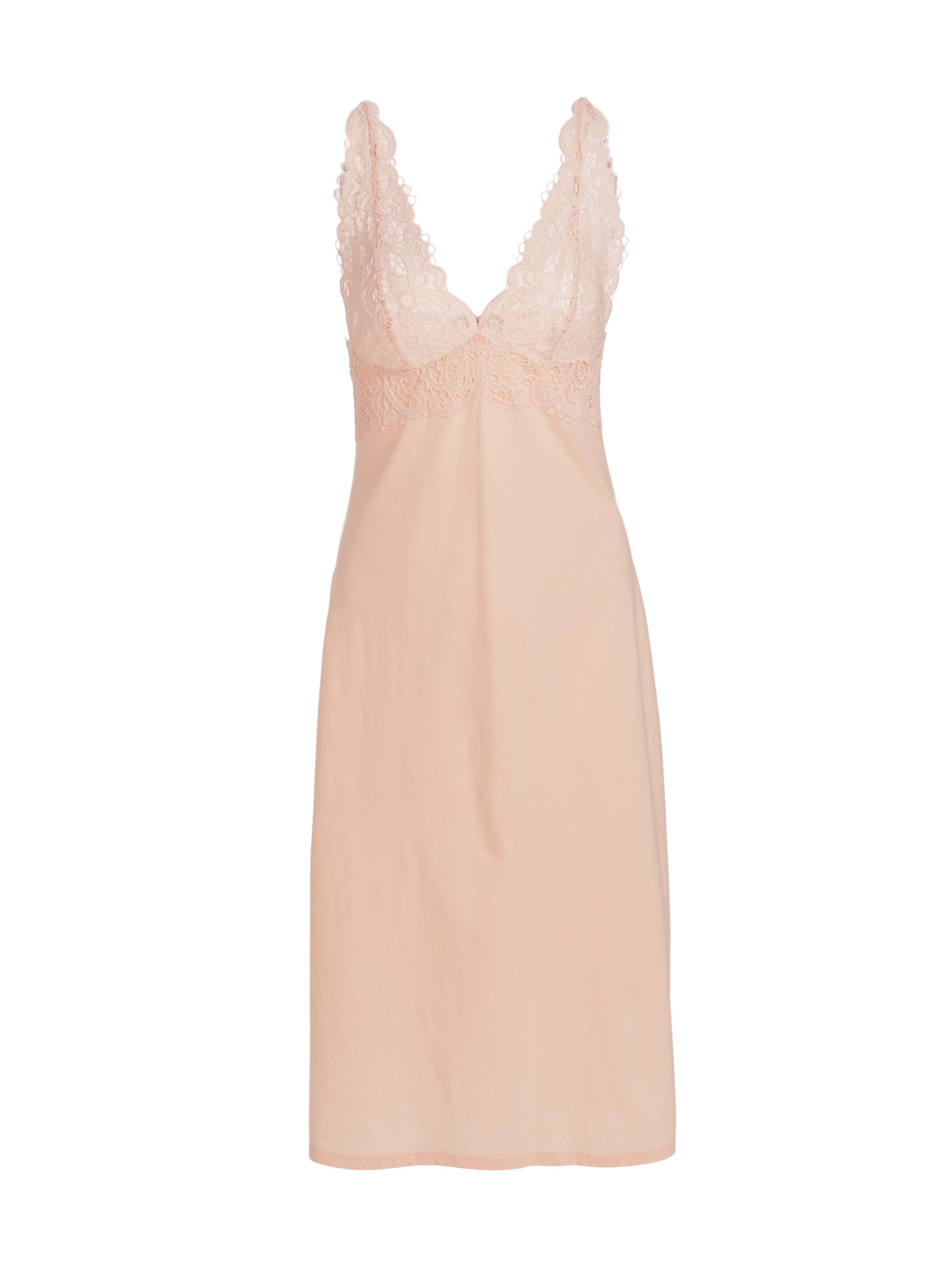 Natori Women's Bliss Harmony Lace & Cotton Nightgown - Black