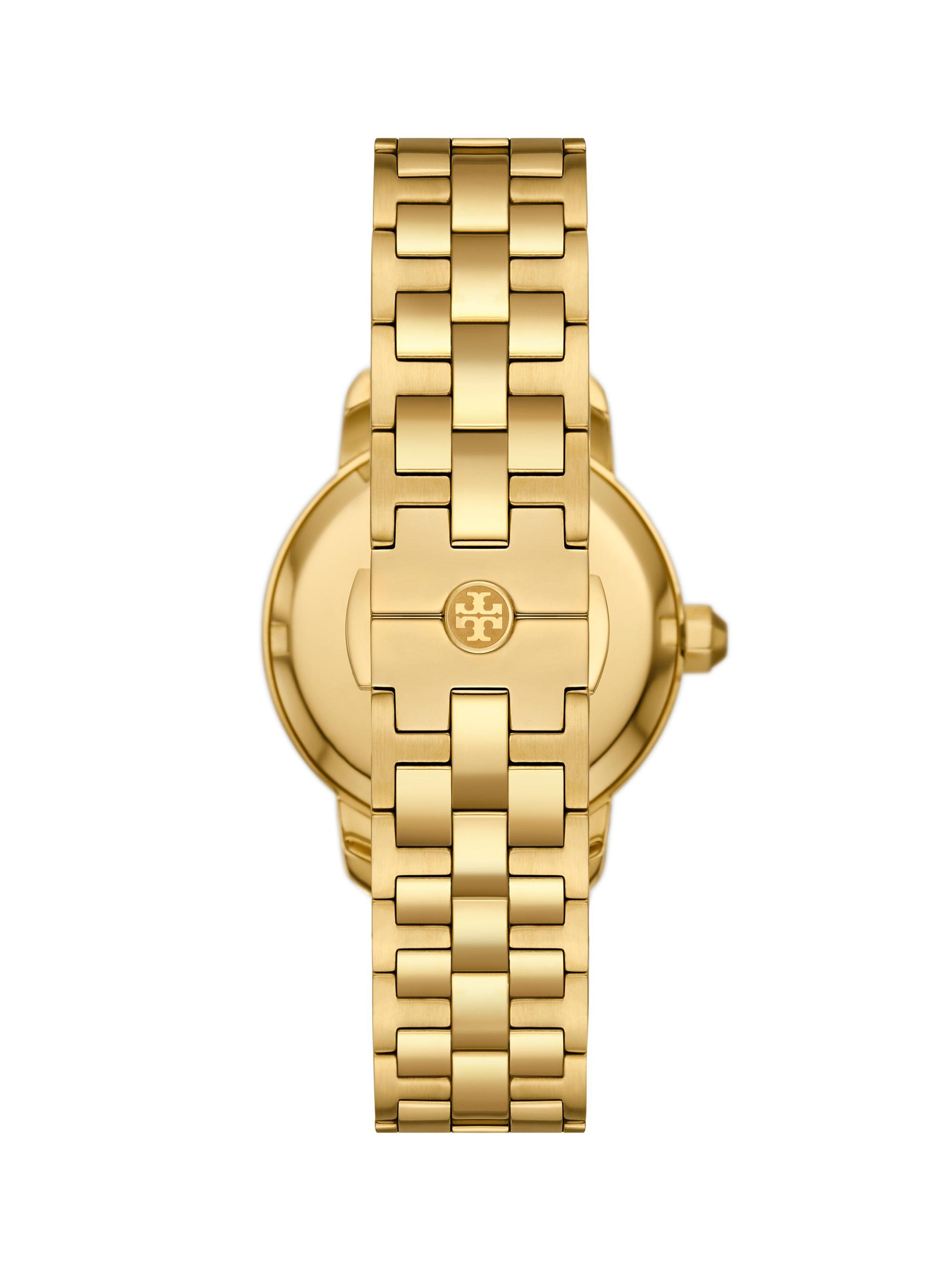 Tory Burch Tory Goldtone Bracelet Watch/34MM | Saks Fifth Avenue