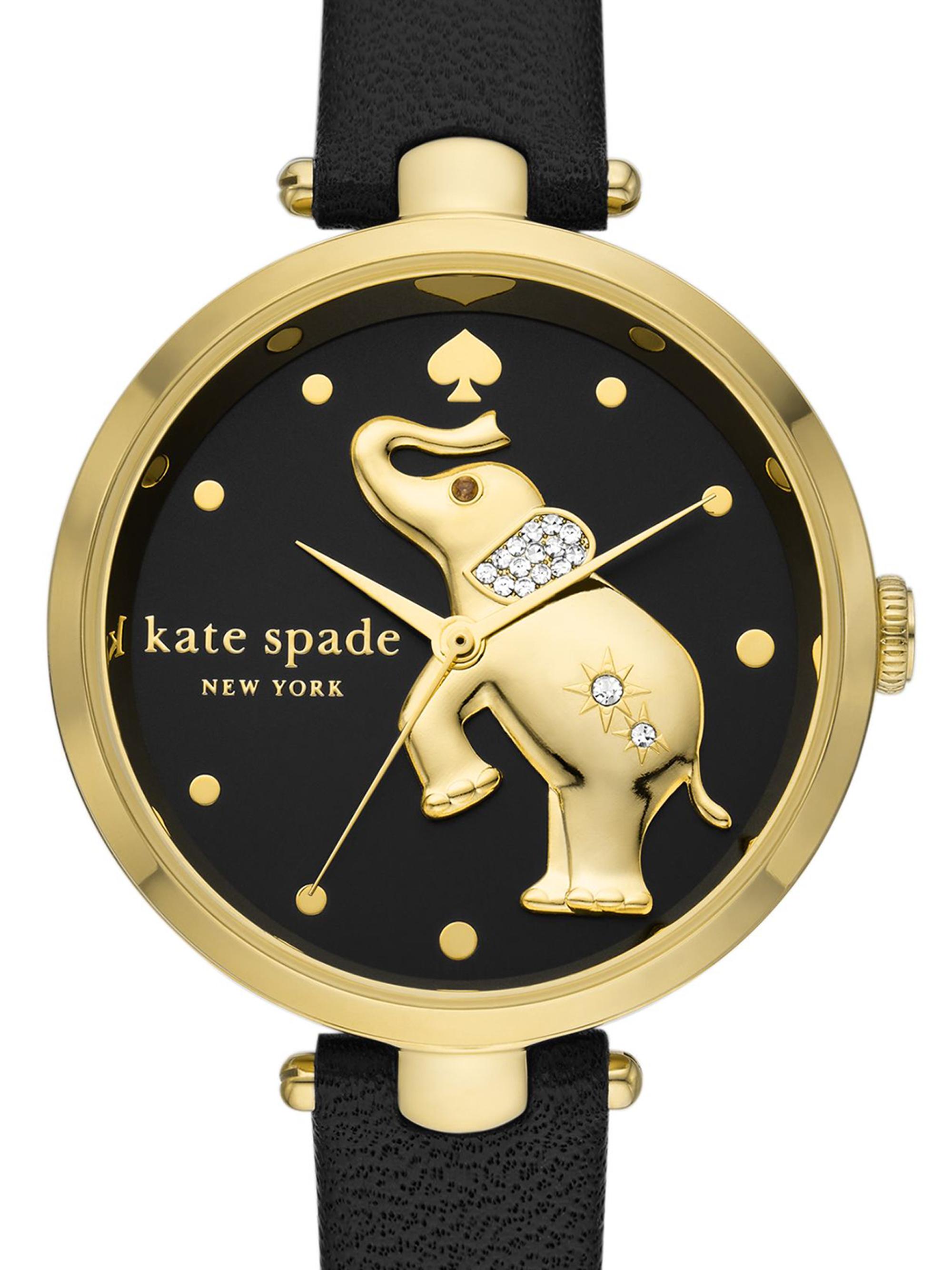 kate spade new york Goldtone Stainless Steel & Leather  display picture 2