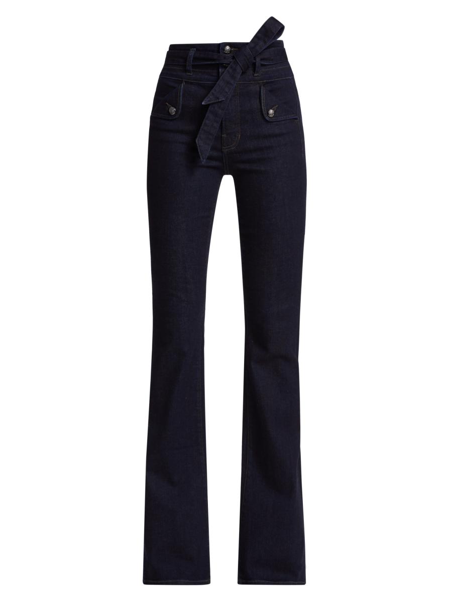 【VERONICA BEARD】florence high-rise flared ジーンズ Veronica Beard Florence High Rise Flare Jeans in Cape