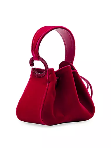 Saks Fifth Avenue Collection Authenticated Suede Handbag