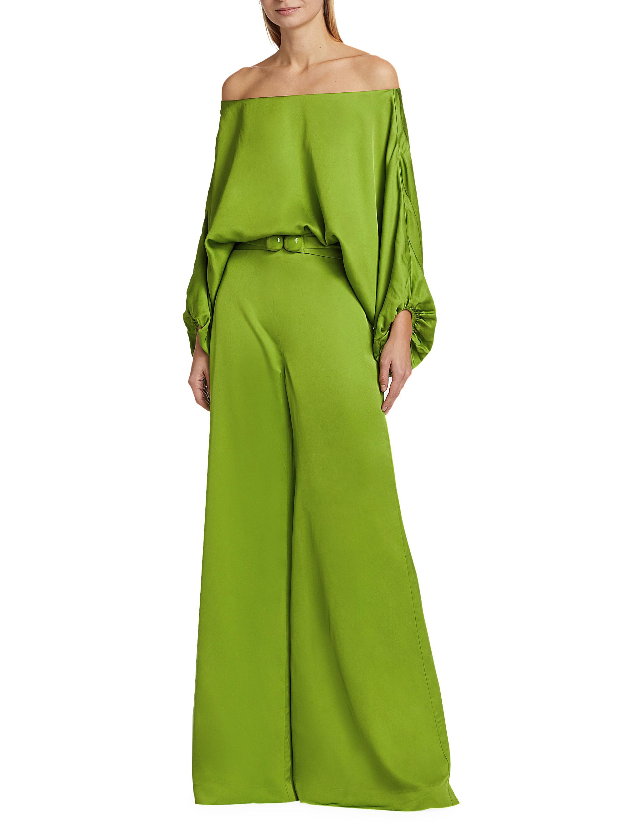 サルセーション　トップス Silvia Tcherassi Theresa Off-The-Shoulder Jumpsuit | Saks Fifth Avenue