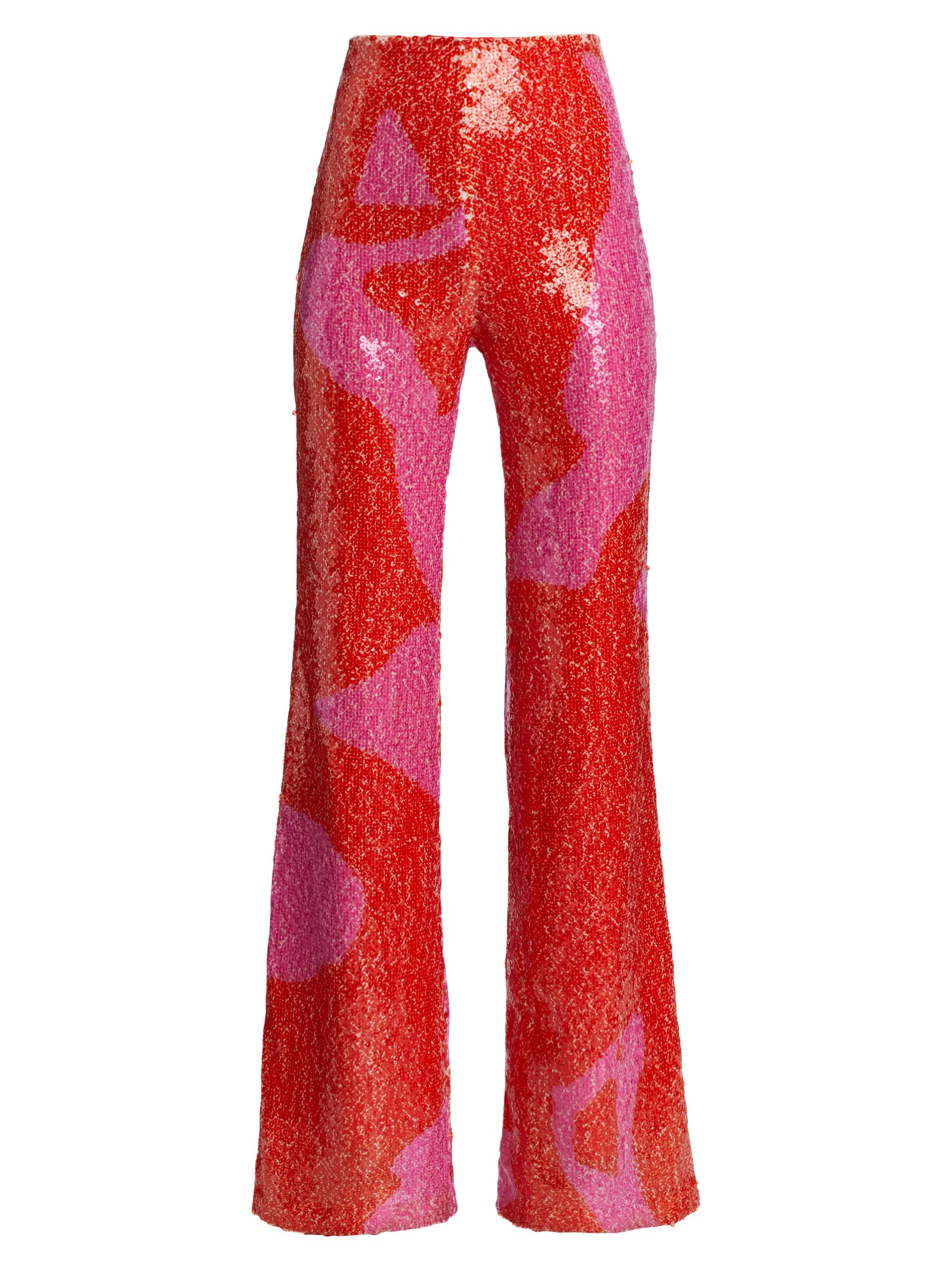 Silvia Tcherassi Avellino Sequined Wide-Leg Pants | Saks Fifth Avenue