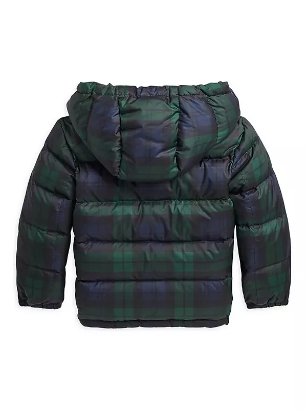 POLO RALPH LAUREN Men's Green Navy Plaid Down Filled Hooded Puffer Jacket  NWT for Sale in The Bronx, NY - OfferUp