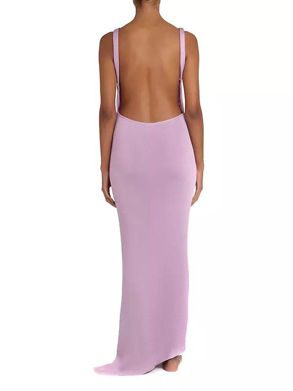 Serafina Mini Dress - Lilac –