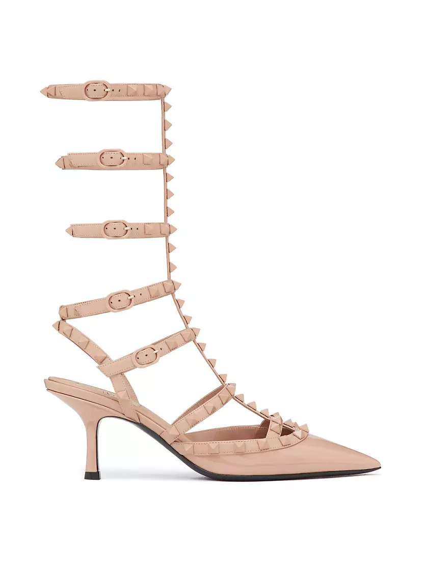 Patent Rockstud Pumps With Matching Straps And Studs