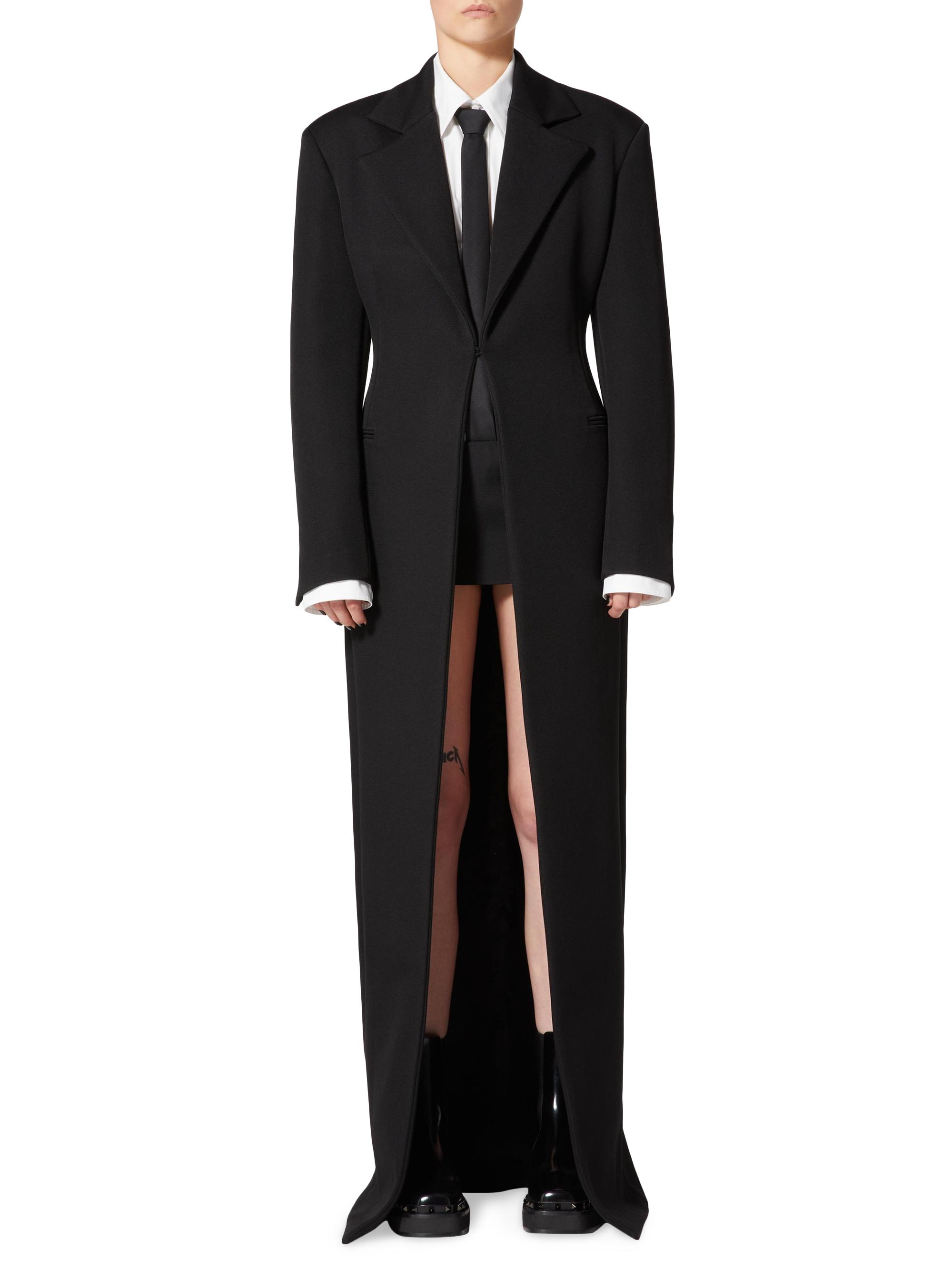 ヴァレンティノガラヴァーニ VALENTINO GARAVANI ロングコート Valentino Garavani Techno Wool Coat | Saks Fifth Avenue