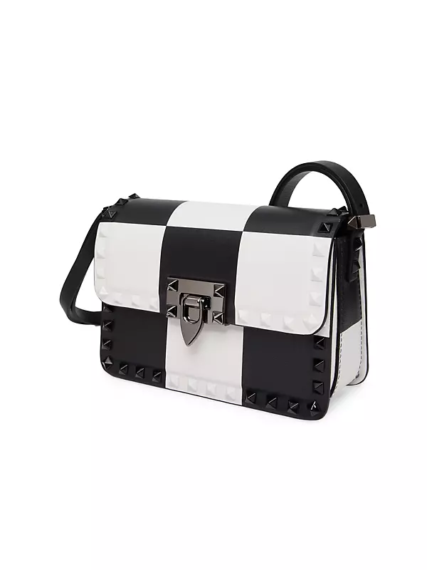$2850 Valentino Garavani VLogo Leather Shoulder Bag