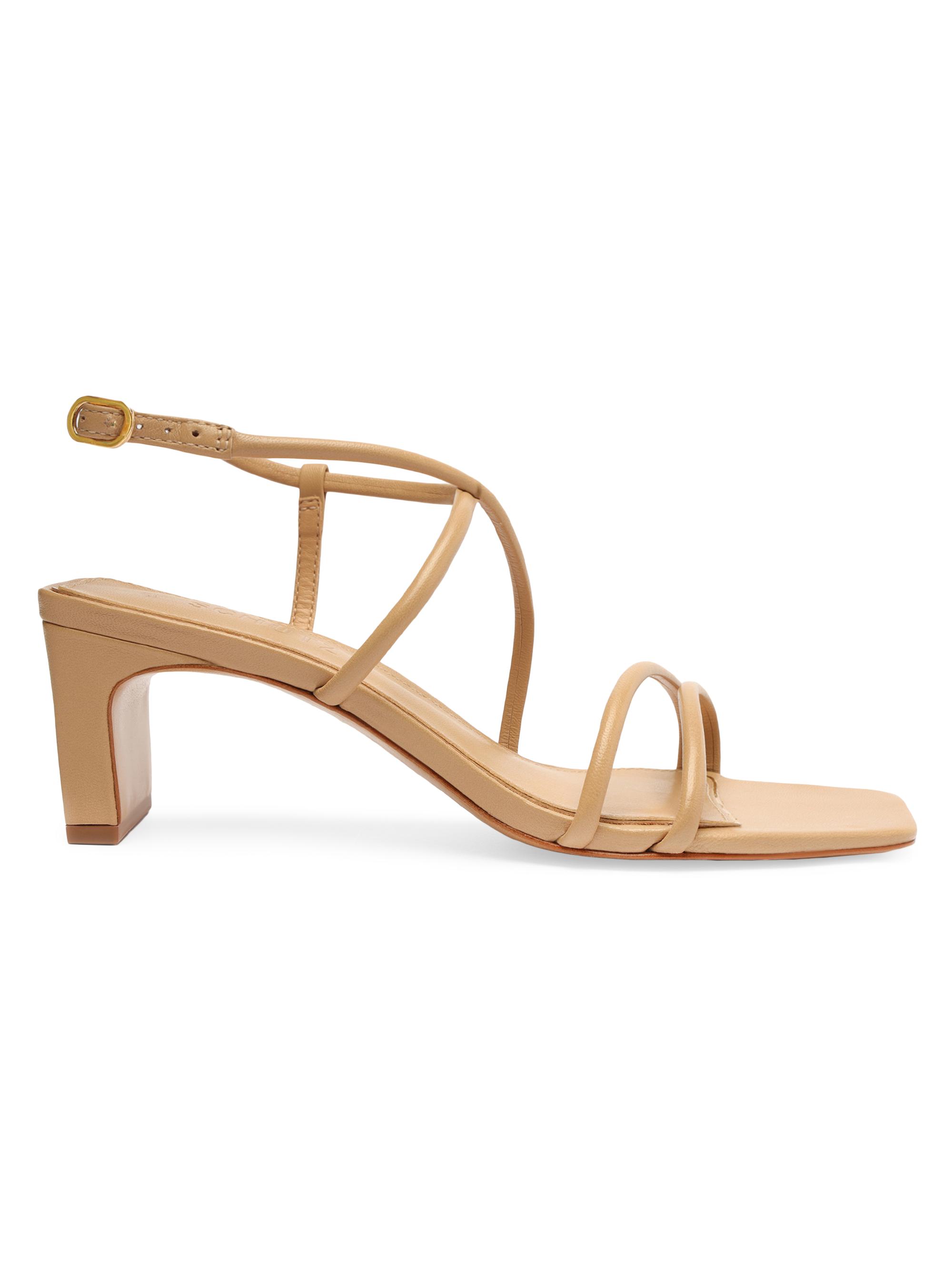 Schutz Women's Aimee 63MM Leather Block Sandals