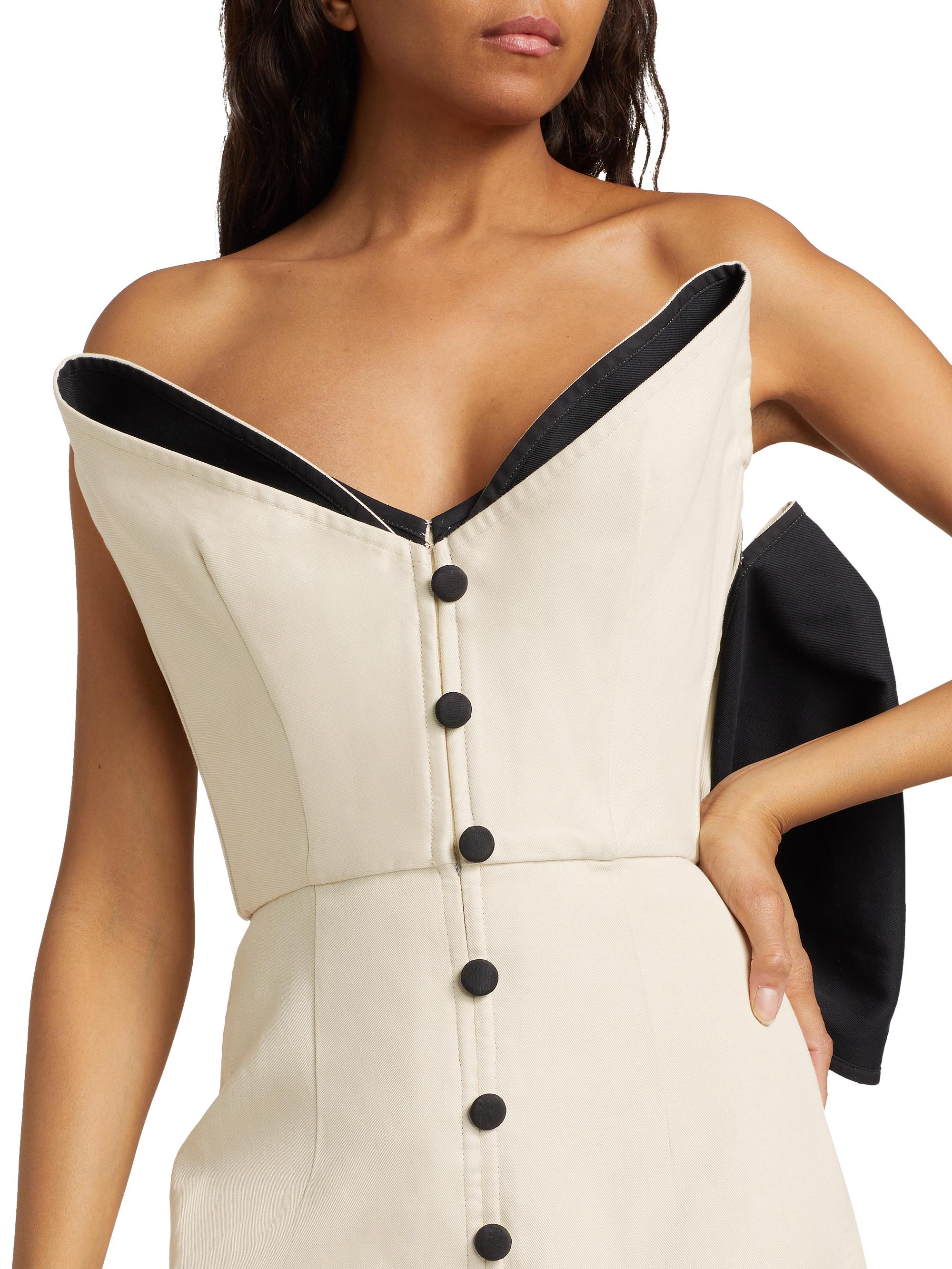 white scoop neck midi dress Adjustable Strap Scoop Neck Midi Dress In White
