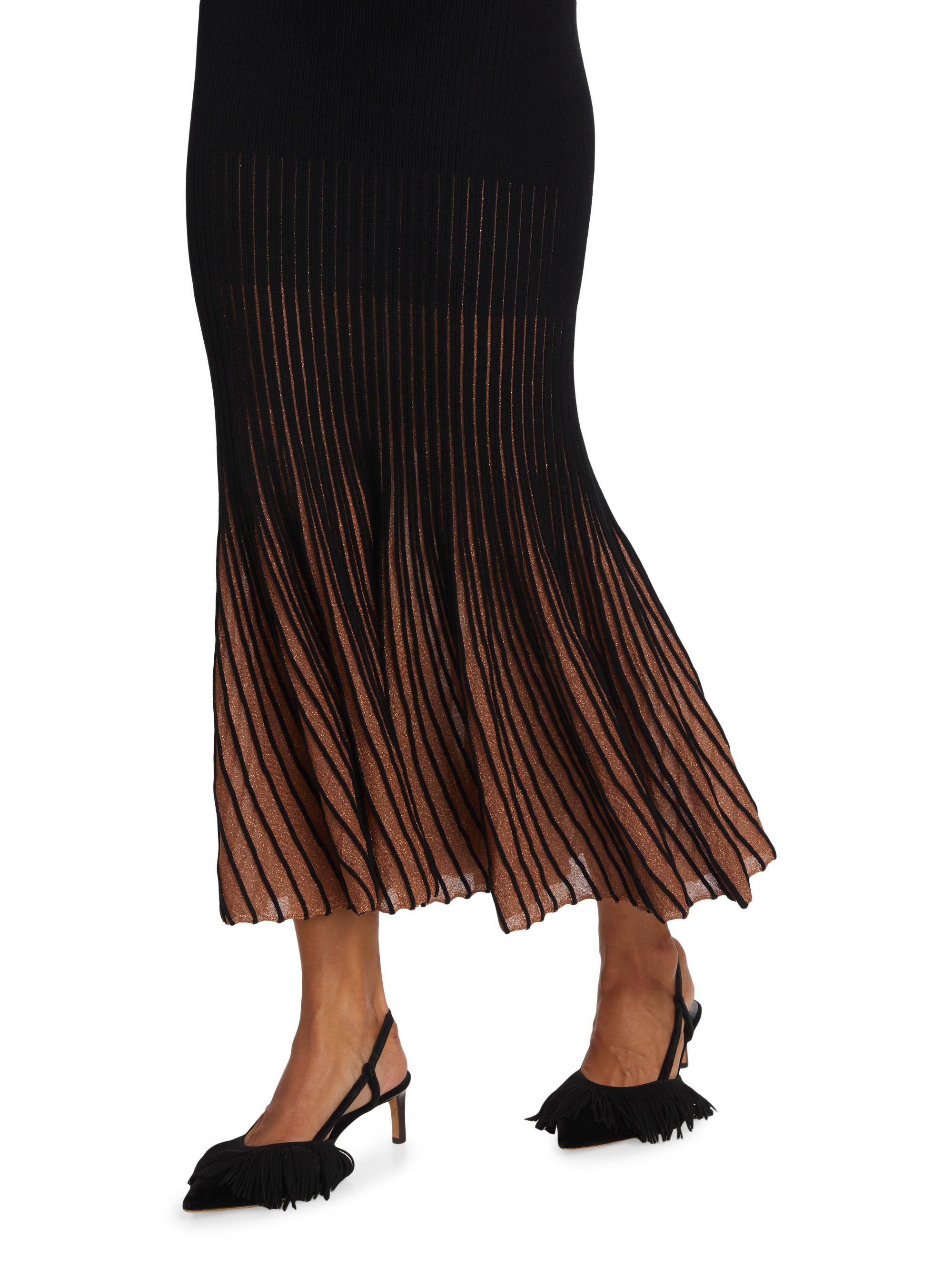 Ulla Johnson Magnolia Ombré Rib-Knit Maxi Dress Saks Fifth Avenue