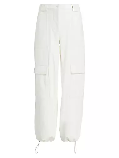Louis Vuitton Electric Accent Ski Pants Optical White. Size 36