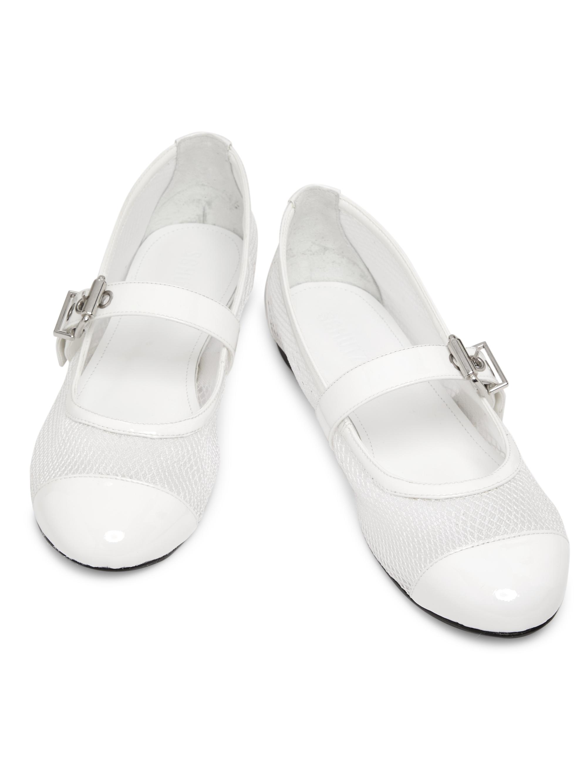 Her lip to Mary Jane Mesh Flats Brown Houndstooth Mary Jane Flats