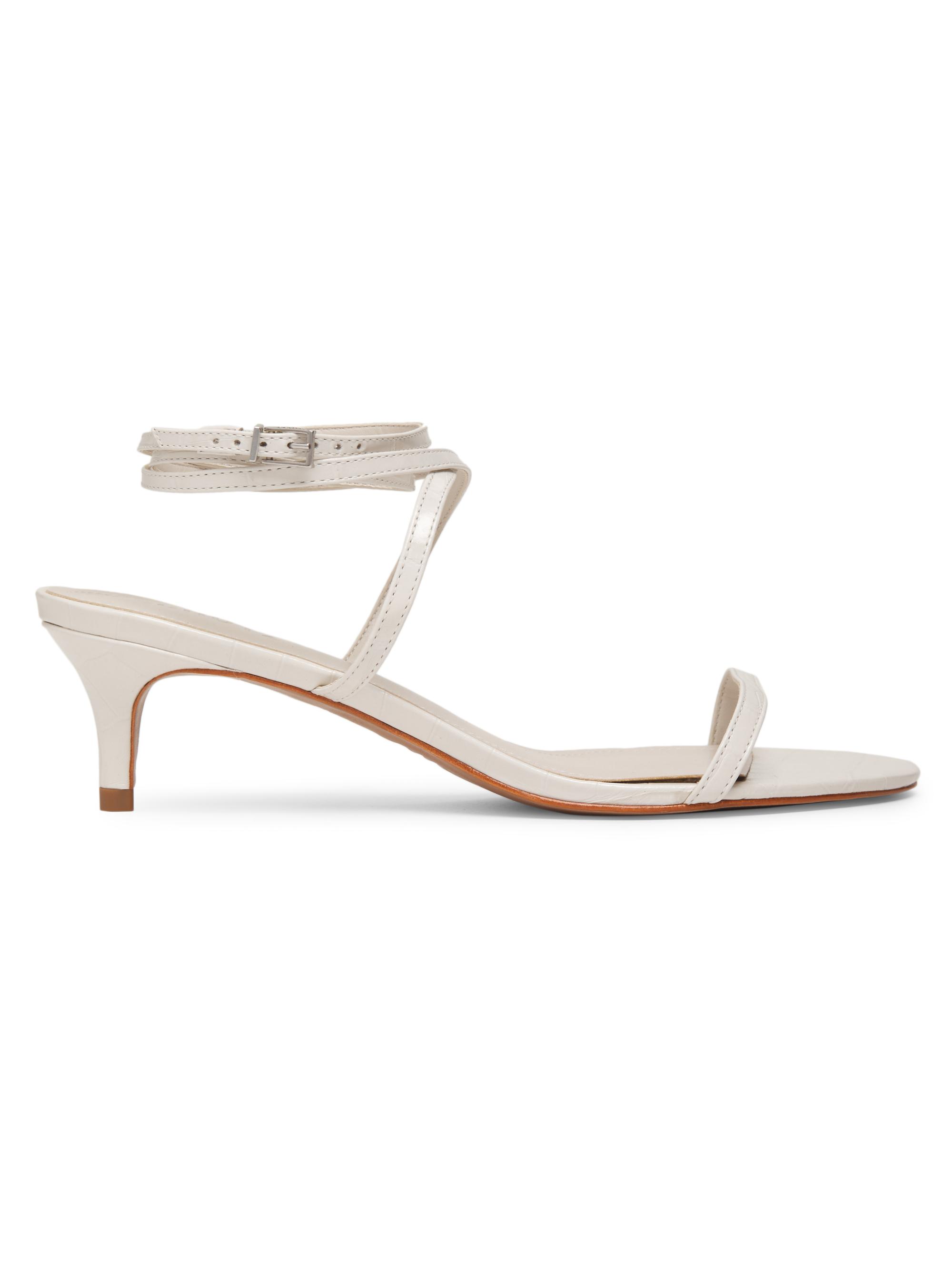 Schutz Sherry 50MM Leather Sandals Saks Fifth Avenue